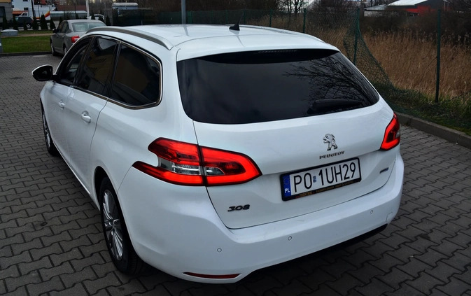 Peugeot 308 cena 73900 przebieg: 82000, rok produkcji 2021 z Jelcz-Laskowice małe 232